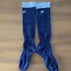 MIZUNO ミズノ 野球用ストッキング ネイビー×ホワイトのサムネイル