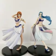 ワンピース ナミ ビビ フィギュア ガールズスナップコレクション 2体セット