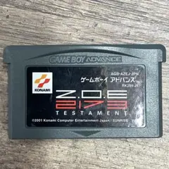 ゲームボーイアドバンス Z.O.E. 2173 TESTAMENT