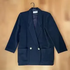 昭和レトロZAZA SANDIFORD ブラック テーラードジャケットコート