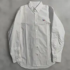 MAISON KITSUNÉ ストライプシャツ 青×ピンク 38 春カラー 美品 - メルカリ