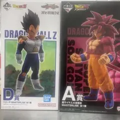 ドラゴンボール VS オムニバスCROSS 一番くじ A賞 D賞 ベジータセット