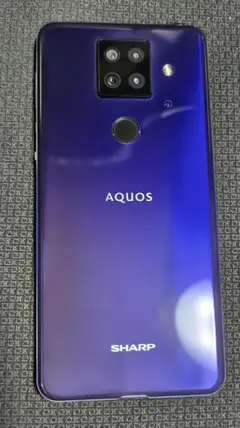aquos sense 4 plus パープル SIMフリー版 急速充電器セット