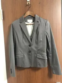 Ｈ＆Mグレージュテーラードジャケット 2つボタン