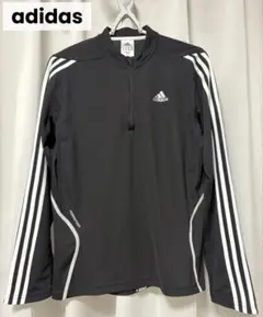 美品✨adidas✨アディダス　メンズ　ハーフジップ　トレーニングウェア　Ｓ