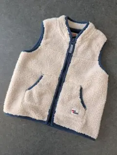 miki HOUSE フリースベスト 100