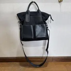 ラシュッドスコットクラブ　2WAY ショルダーバッグ ブラックのサムネイル