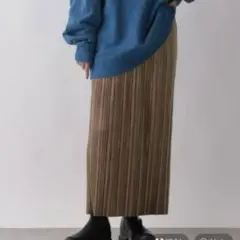 LOWRYS FARM ベロアスカート