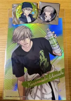 新テニスの王子様　白石蔵ノ介　ステラフォト　缶バッジ　雪遊び　伊勢丹　テニプリ