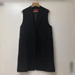MY FORME ロングベスト ジレ ブラックのサムネイル