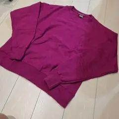 Champion リバースウィーブ パープル 目なし