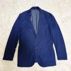205【美品】EDWIN デニスラ テーラードジャケットネイビー　 XL