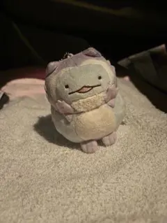 とかげ 映画すみっコぐらし空の王国とふたりのコボールチェーン付きぬいぐるみ