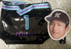 千葉ロッテマリーンズ/藤原恭大　クリアサコッシュ&コインケース