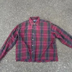 ラルフローレン　長袖ネルシャツ supreme stussy