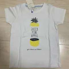 Tシャツ パイナップル 110 白のサムネイル