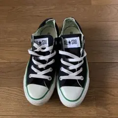 ALL STAR ブラック/グリーン スニーカー　23.0cm