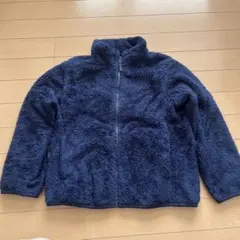 ネイビー フリースジャケット