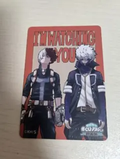 ヒロアカ　原画展　轟焦凍　荼毘　マグネットステッカー