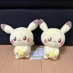 ポケモン　ポケピース　ピカチュウ　ぬいぐるみ　2体　セット