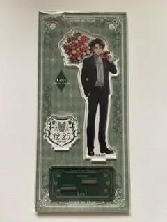 進撃の巨人 リヴァイ wit バースデーアクリルスタンド 缶バッジセット
