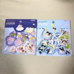 正規品　たまごっち ぷっくりピースシール 2種セット