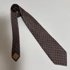 Yves Saint Laurent 幾何学模様 ネクタイ