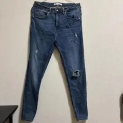 ハ*イ様 【美品】ZARA MAN ダメージデニムジーンズ（RUC 800893