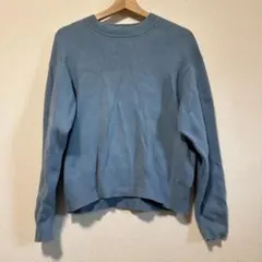 ユニクロ　スムースコットンクルーネックセーター　UNIQLO