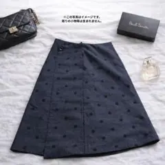 Paul Smith ドット柄スカート 上品 日本製　М