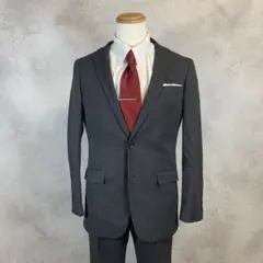 TEIJIN TEXIMA カジュアルスーツ　ストライプ柄　A6 背抜き