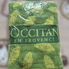 L'OCCITANE バスタオル 葉っぱ模様