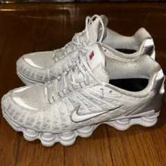 本日のみ限界値引きNike Shox TL "White" 25.5