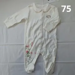 襟付き花柄刺繍ロンパース/ベビーギャップ ザラベビー H&M ネクスト