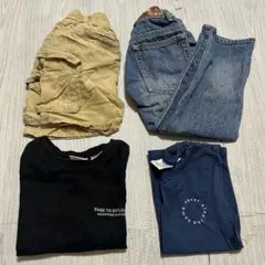 キッズ　ZARA RUGGEDWORKS　デニム　タンクトップ ネイビー