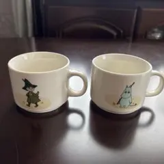 ムーミン　コップ2つセット
