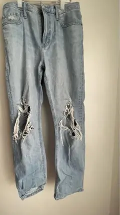 デニム ダメージ ジーンズ ユニクロ UNIQLO 古着