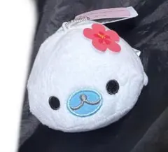 サンエックスユニバース　ハイビス　カス　ぬいぐるみ　まめゴマ