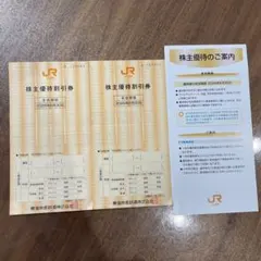 JR東海　株主優待割引券 2枚セット