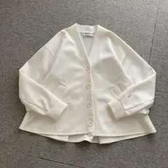 新品タグ付☆即納【pois】ダブルメッシュカーディガン 26年新色
