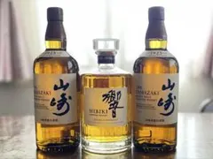 サントリー山崎18年3行ラベル空ビン12本セット② - メルカリ