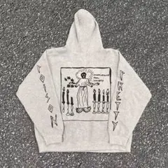 POISON PRETTY グレー パーカー　y2k archive