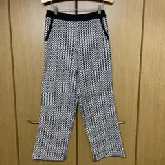 nikoand...ニコアンド★レトロ幾何学柄パンツ　未使用品
