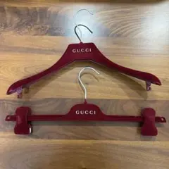 GUCCI ハンガーセット ボルドー