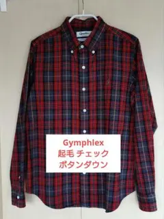 ジムフレックス ビエラ起毛 チェック ボタンダウン シャツ　14