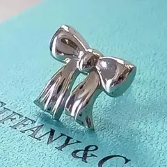 TIFFANY&Co. ボウ リボン ピアス シルバー 片耳用 SV925のサムネイル