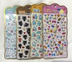 【韓国限定】サンリオシール　ウサハナ　ハンギョドン　シナモロール　チョコキャット