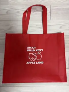 AWAJI HELLO KITTY APPLE LAND キティトートバッグ
