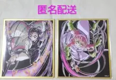 鬼滅の刃 WEBSHOPくじ アクリル色紙 エンドロール 胡蝶しのぶ 甘露寺蜜璃