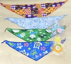 犬用首輪 リボン お花 スカーフ バンダナ まとめ売り
